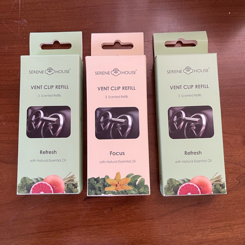 Vent Clip Refill Bundle - Refresh & Focus